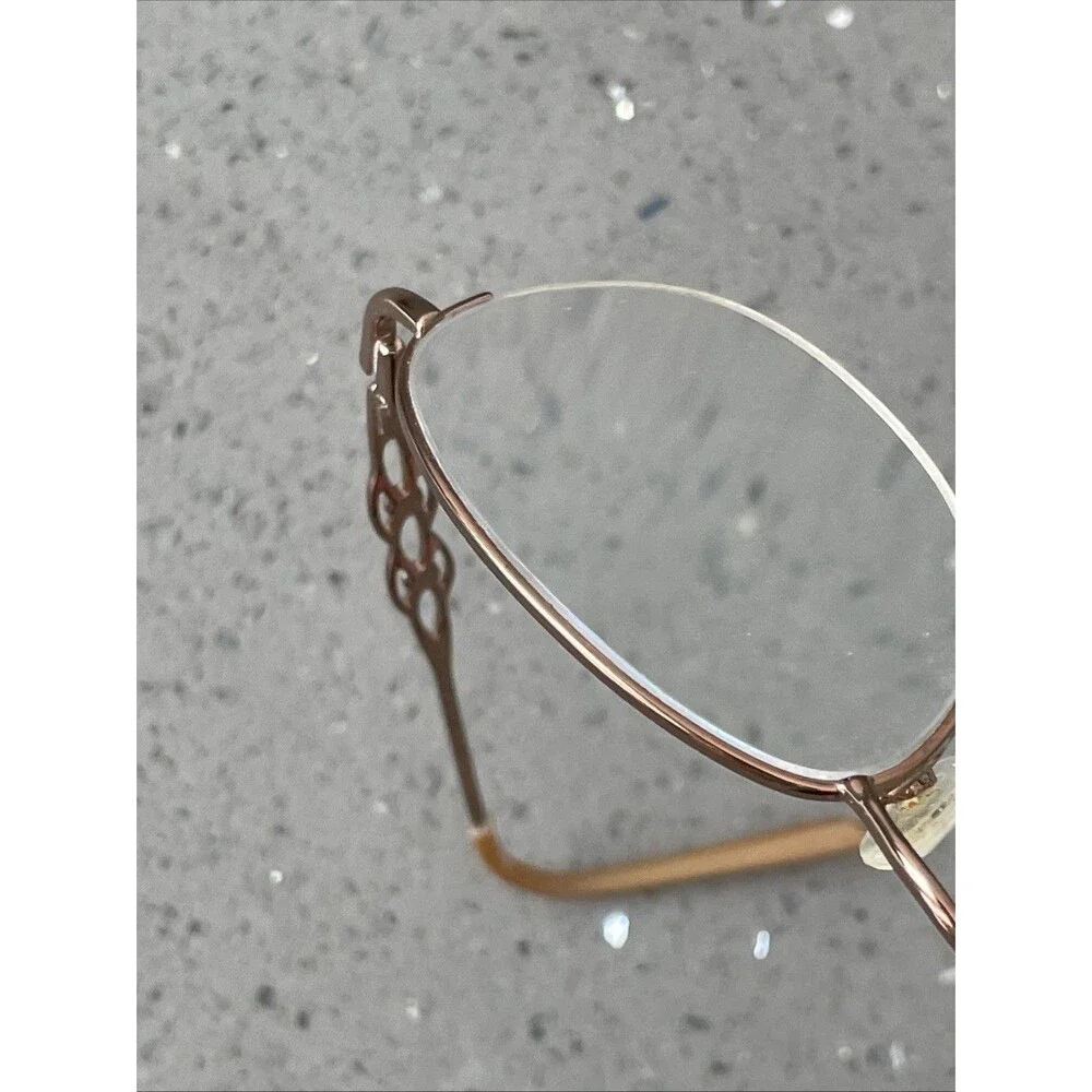 Sans Pareil Eyeglasses Frames ONLY LINDA EVANS 293 SAND Women's Brown 50-18-135